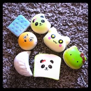 7 mini squishy‘s